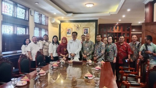 Wabup Gianyar & Direktorat Sanitasi Bahas Pengelolaan Sampah