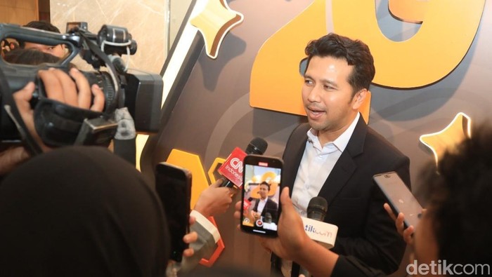 Wagub Jatim Emil Elestianto Dardak usai menjadi pembicara di LPS Financial Festival 2025 di Surabaya.