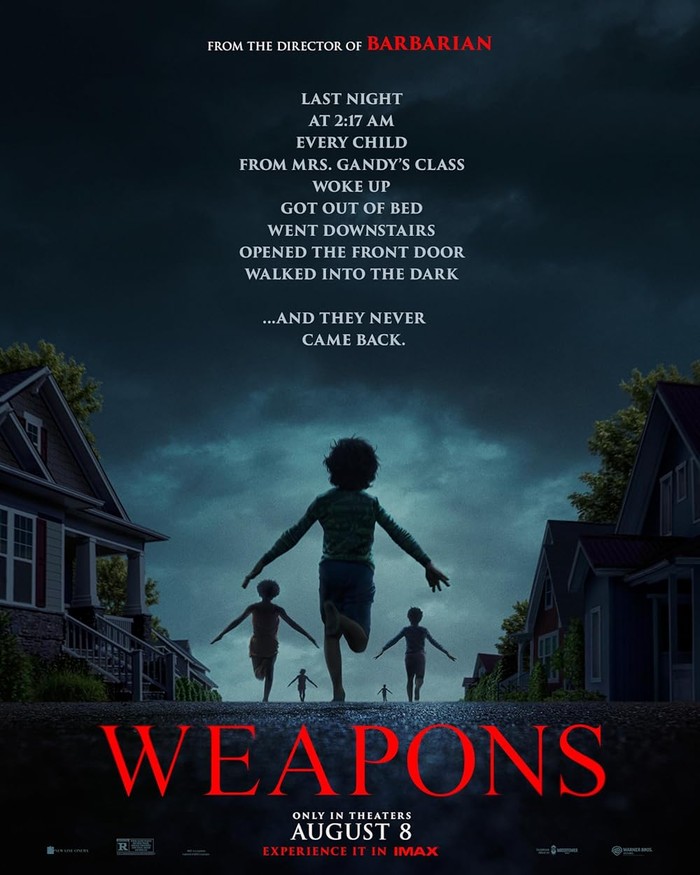 Weapons Poster film Weapons (2025).