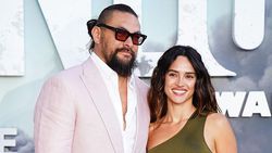 Kisah Cinta Jason Momoa dan Adria Arjona, dari Lawan Main Jadi Mesra
