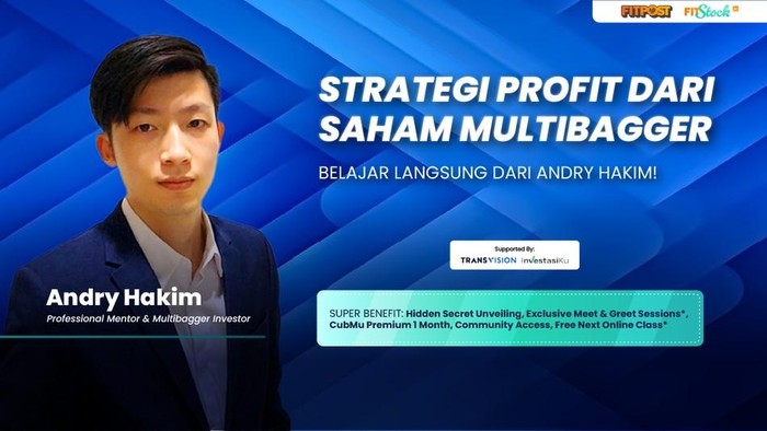 Andry Hakim kelas saham
