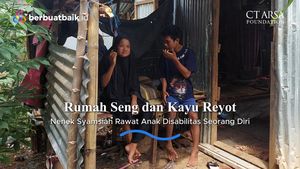 Pilu Hidup Nenek Syamsiah, Sakit-sakitan Mengurus Anak Disabilitas di Rumah Tak Layak