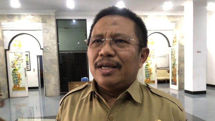 Bupati Lombok Barat, Lalu Ahmad Zaini (LAZ). (M. Zahiruddin/detikBali)