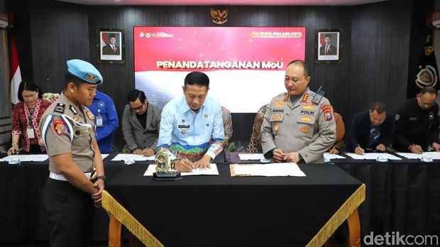 Forkopimda Kota Malang meluncurkan layanan Jogo Malang Presisi