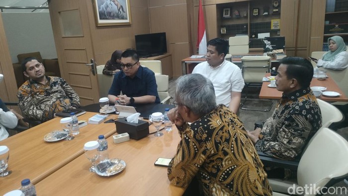 Fraksi MPR Partai Golkar menggelar sarasehan nasional terkait anggaran pendidikan di Indonesia. (Dwi/detikcom).