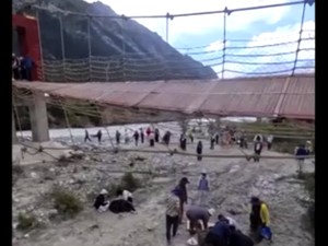 Jembatan Gantung di China Putus, 5 Orang Tewas