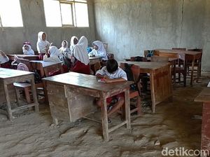 Proyek Renovasi SDN Mangkrak, Pemkab Pandeglang Janji Bakal Renovasi