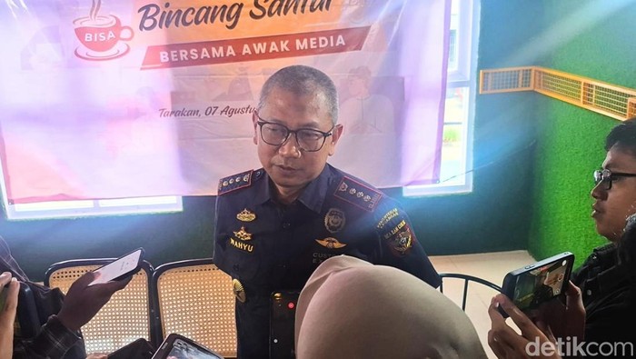 Kepala Kantor Bea Cukai Tarakan Wahyu Budi Utomo.