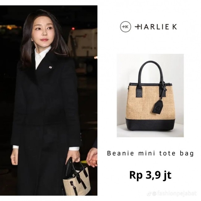 Gaya mantan ibu negara Korea Selatan, Kim Keon Hee