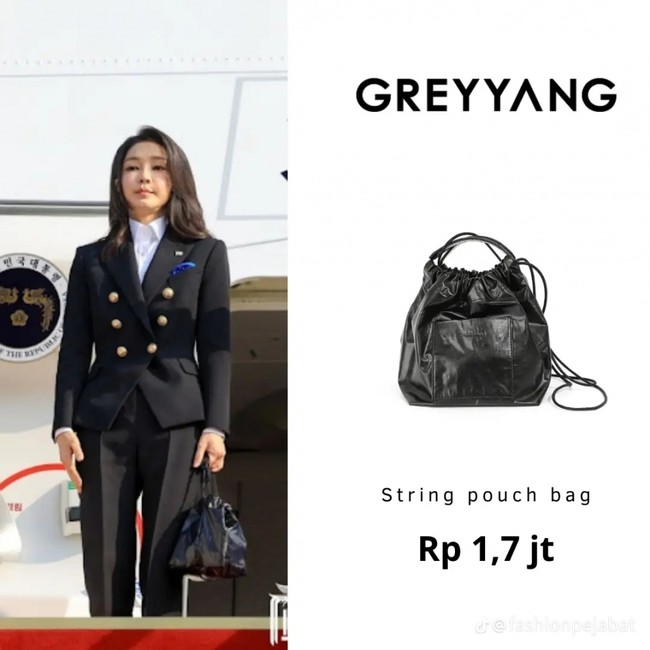 Gaya mantan ibu negara Korea Selatan, Kim Keon Hee