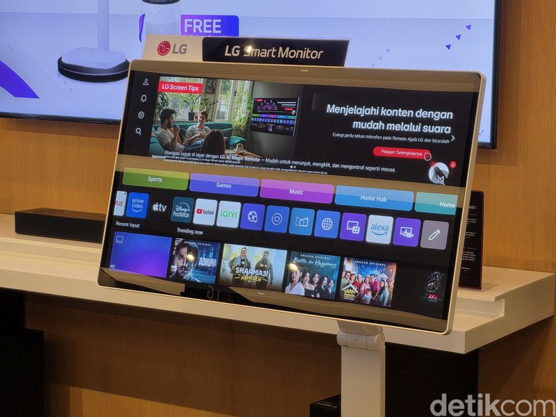 LG Smart Monitor Swing
