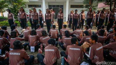 Mengintip Persiapan Paskibraka Nasional Jelang HUT Ke-80 RI di Cibubur