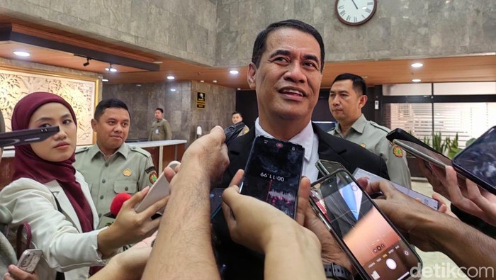 Harga beras di Pasar Induk Beras Cipinang, Jakarta Timur. (Annisa/detikcom)