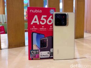 Review Nubia A56: Ponsel Sejutaan Punya Fitur AI