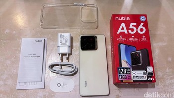 Nubia A56 dijual dengan harga Rp1.099.000 Foto: Rizqy Nur Amalia/detikINET