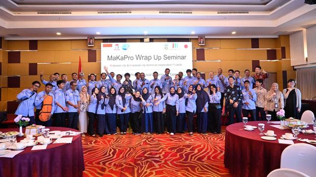 Penutupan MaKaPro melalui kegiatan Wrap-Up Seminar di Hotel Aston Makassar, Kamis (7/8/2025).