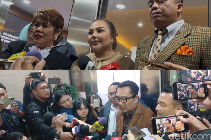 Ridwan Kamil dan Lisa Mariana usia menjalani tes DNA di Bareskrim