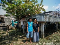 Rumah Dimakan Tanah di Bekasi Kerap Kebanjiran saat Hujan, Pernah Seatap