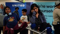Layanan penerbangan United Airlines lumpuh karena gangguan teknologi. REUTERS/RYAN MURPHY