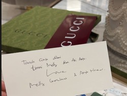 7 Foto Kado Ultah Syahrini Dari Para Artis, Makanan Hingga Barang Branded