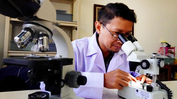 Temuan spesies baru cacing Nematoda oleh tim peneliti Universitas Brawijaya Malang.