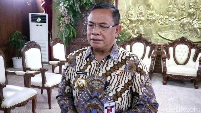 Bupati Pati Sudewo saat ditemui di Pendopo Kabupaten Pati, Kamis (7/8/2025).