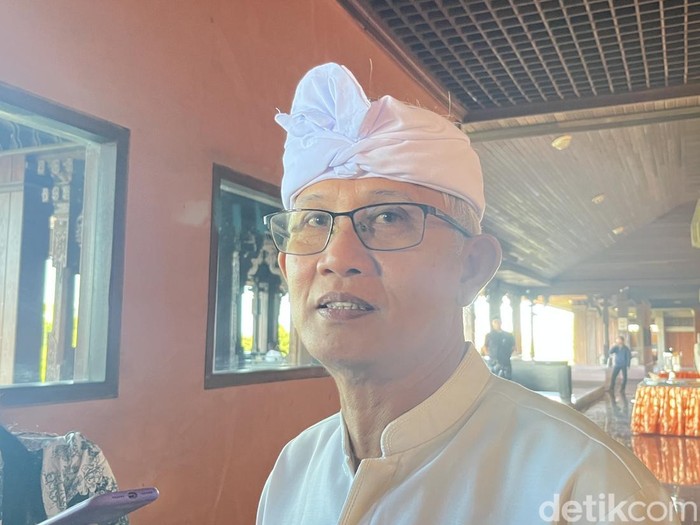 Wakil Ketua DPRD Bali Ida Gde Komang Kresna Budi di kantor DPRD Bali, Kamis (7/8/2025)