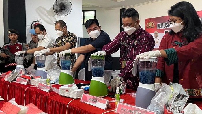 10 Kg Sabu Dimusnahkan di Kalsel