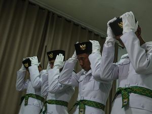 76 Anggota Paskibraka Nasional Siapkan Diri Jelang HUT RI