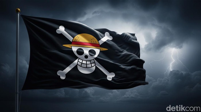 Bendera One Piece.