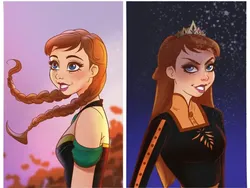 Penampilan Putri Disney Jika Mereka Jadi Villain