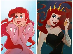 Penampilan Putri Disney Jika Mereka Jadi Villain