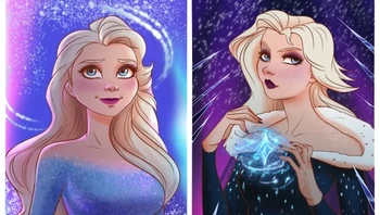 Elsa. Foto: via BrightSide