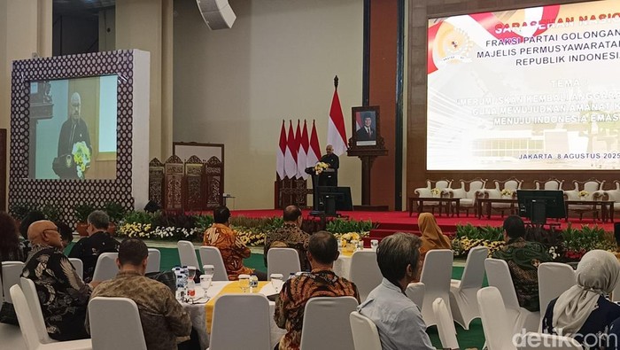 Fraksi Golkar MPR RI menggelar Sarasehan terkait perumusan anggaran pendidikan.