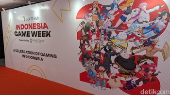 Indonesia Game Week digelar pada 6-10 Agustus 2025 di Blok M Hub, Jakarta Selatan. Event ini merupakan wadah tempat kumpul ekosistem gaming Indonesia, mulai dari developer, kreator, pegiat esports, dan lain-lain. Foto: Virgina Maulita Putri/detikINET