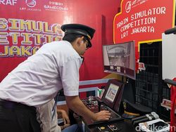 Asyik! Bisa Main Simulator LRT Jakarta di Indonesia Game Week