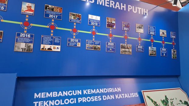 ITB Pamer Pabrik Katalis Merah Putih di KSTI 2025 Kamis (7/8/2025).