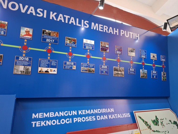 ITB Pamer Pabrik Katalis Merah Putih di KSTI 2025 Kamis (7/8/2025).