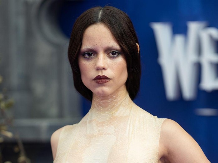 LONDON, ENGLAND - JULY 30: Jenna Ortega attends the 