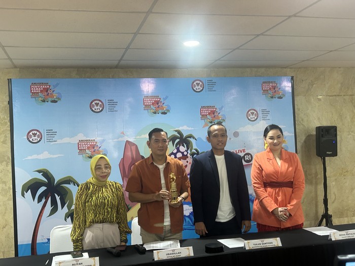 Konferensi pers KPI (Kadek/detikcom)