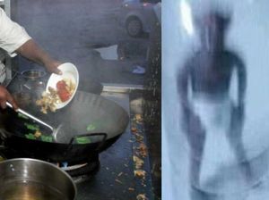 Ngeri! Pelanggan Lihat Makhluk Lidah Panjang Jilati Nasi Ayam di Warung