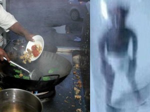Ngeri! Pelanggan Lihat Makhluk Lidah Panjang Jilati Nasi Ayam di Warung