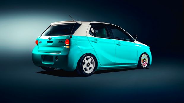 Modifikasi Daihatsu Ayla GH Style bergaya kalcer