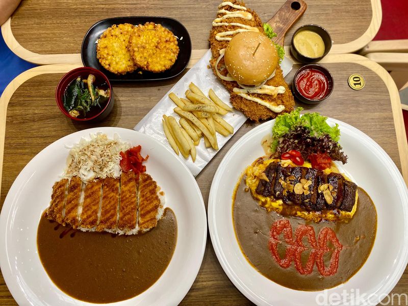 Berasal dari Singapura, restoran ini menghadirkan makanan porsi jumbo.