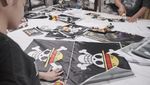 Mural One Piece Jumbo Mejeng di Dinding Bekasi
