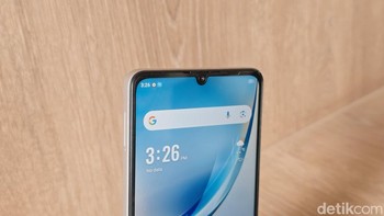 NubiaA36 dibekali kamera selfie5 MP. Foto: Adi Fida Rahman/detikINET