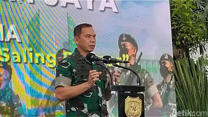 Pangdam Jaya Mayjen TNI Deddy Suryadi (Jabbar Ramdhani/detikcom)