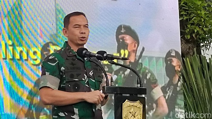 Pangdam Jaya Mayjen TNI Deddy Suryadi (Jabbar Ramdhani/detikcom)