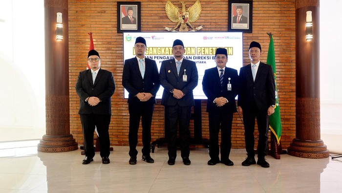 Gubsu Bobby Nasution melantik jajaran BUMD di Sumut