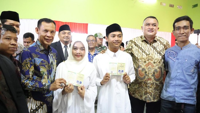 Pemkab Bogor gelar nikah massa gratis (Rizky/detikcom)